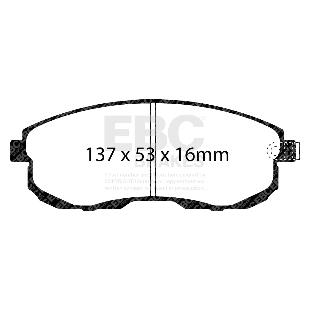 Best Aftermarket EBC Redstuff 3000 Series Brake Pads DP31636C - Top Value Upgrade for UK Fitment