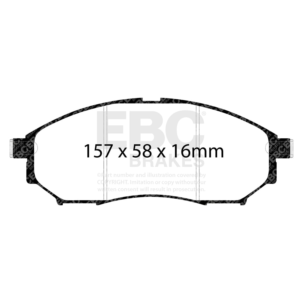 EBC Brakes PD02KF568 Brake Pad and Disc Kit