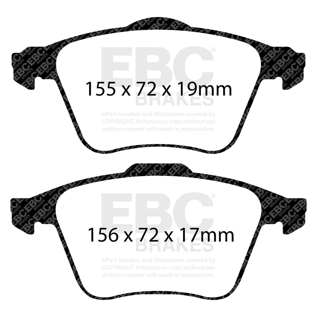 Best Aftermarket EBC Redstuff 3000 Brake Pads DP31679C - Top Value Upgrade, Buy Online Today
