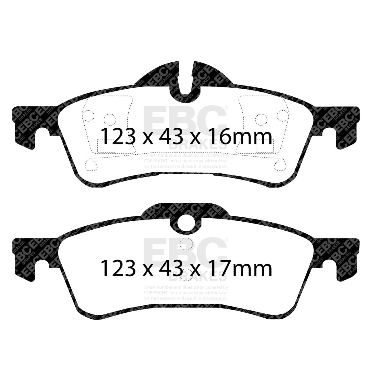 EBC Brakes Pad and Disc Kit PD04KR309