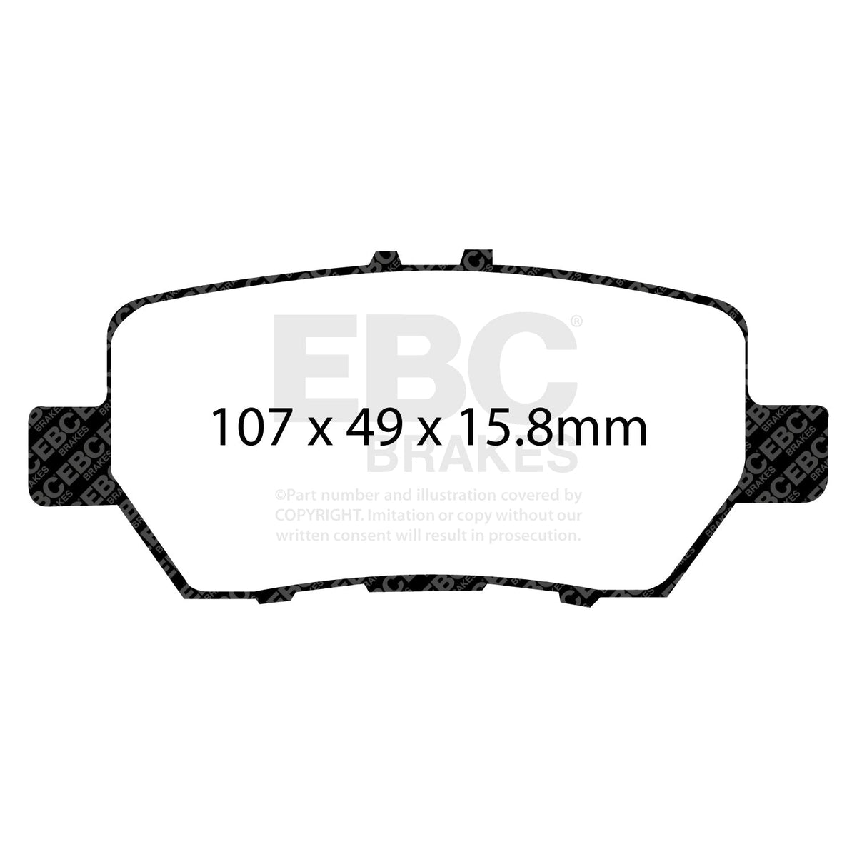 Best Aftermarket EBC Redstuff 3000 Series Brake Pads DP31736C - Top Value Upgrade for UK Fitment