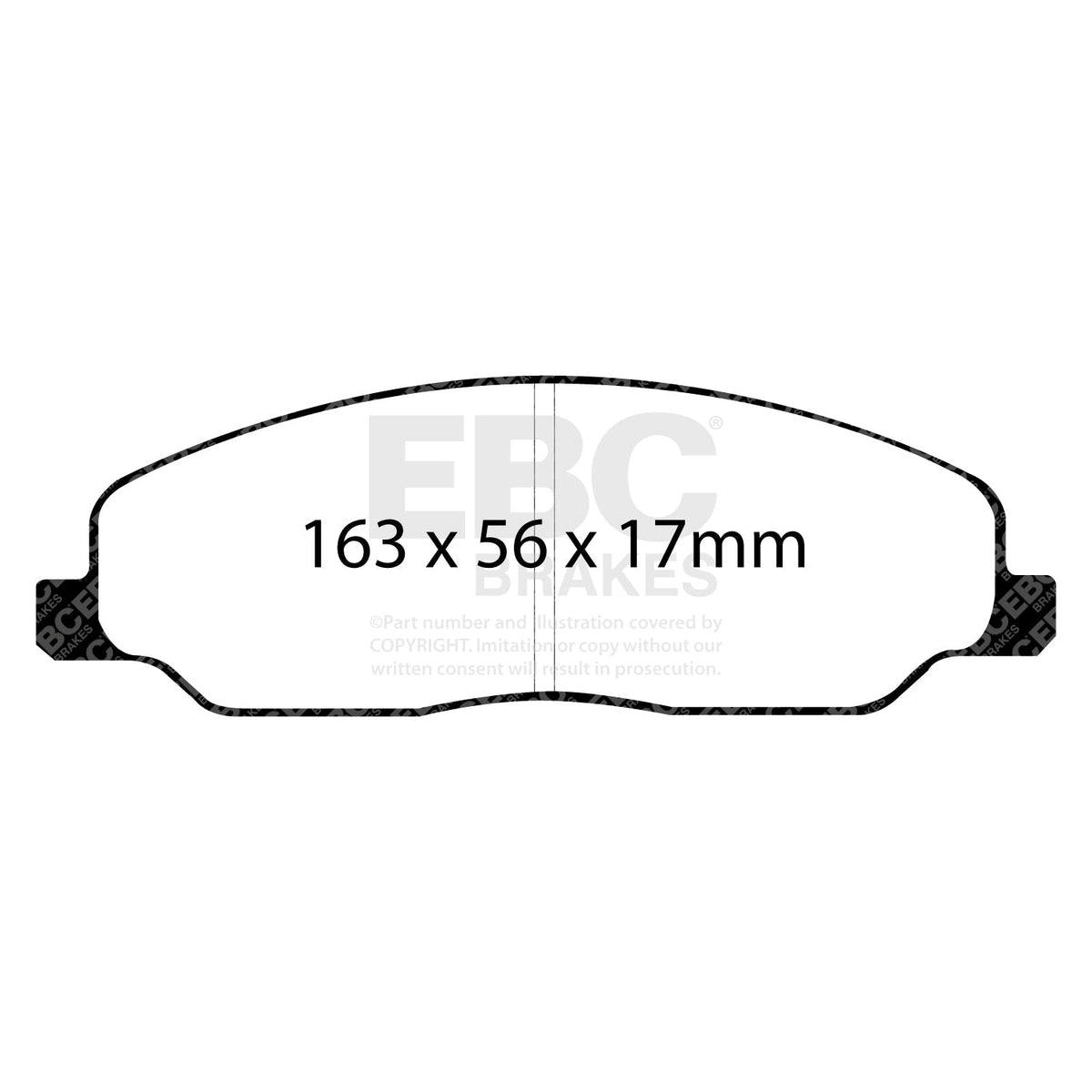 EBC RP-X Track Brake Pads DP81740RPX for Track Day & Sprint Use