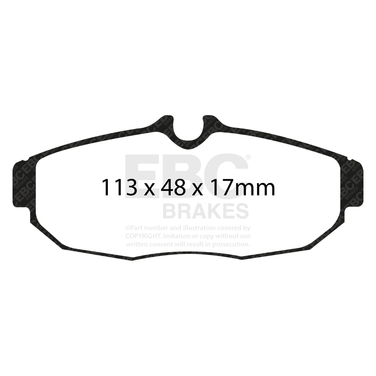 EBC RP-X Track Brake Pads DP81741RPX for Track Day & Sprint Use