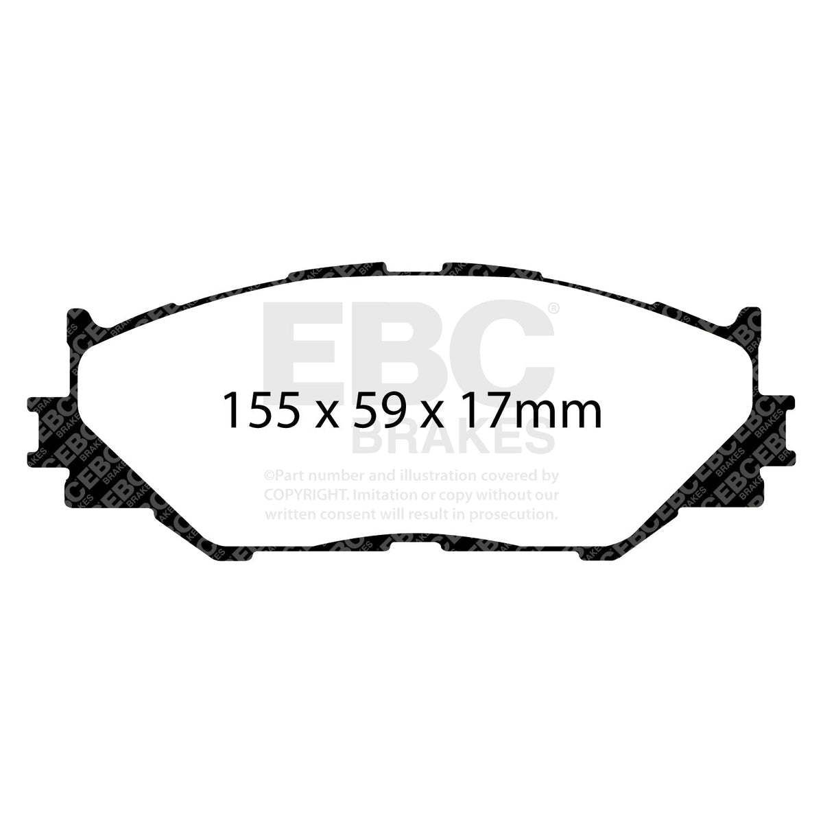 Best Aftermarket EBC Redstuff 3000 Brake Pads DP31772C - Top Value Upgrade, Buy Online Today