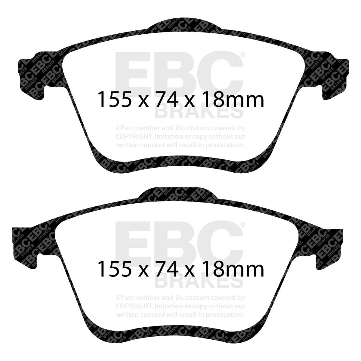 Best Aftermarket EBC Redstuff 3000 Brake Pads DP31773C - Top Value Upgrade, Buy Online Today