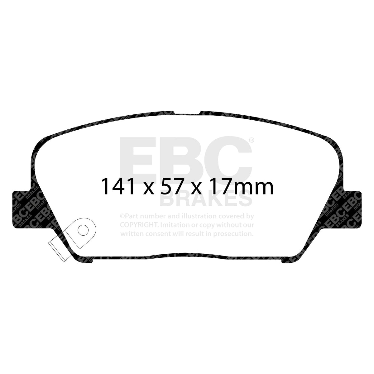 Best Aftermarket EBC Redstuff 3000 Brake Pads DP31856C - Top Value Upgrade, Buy Online Today