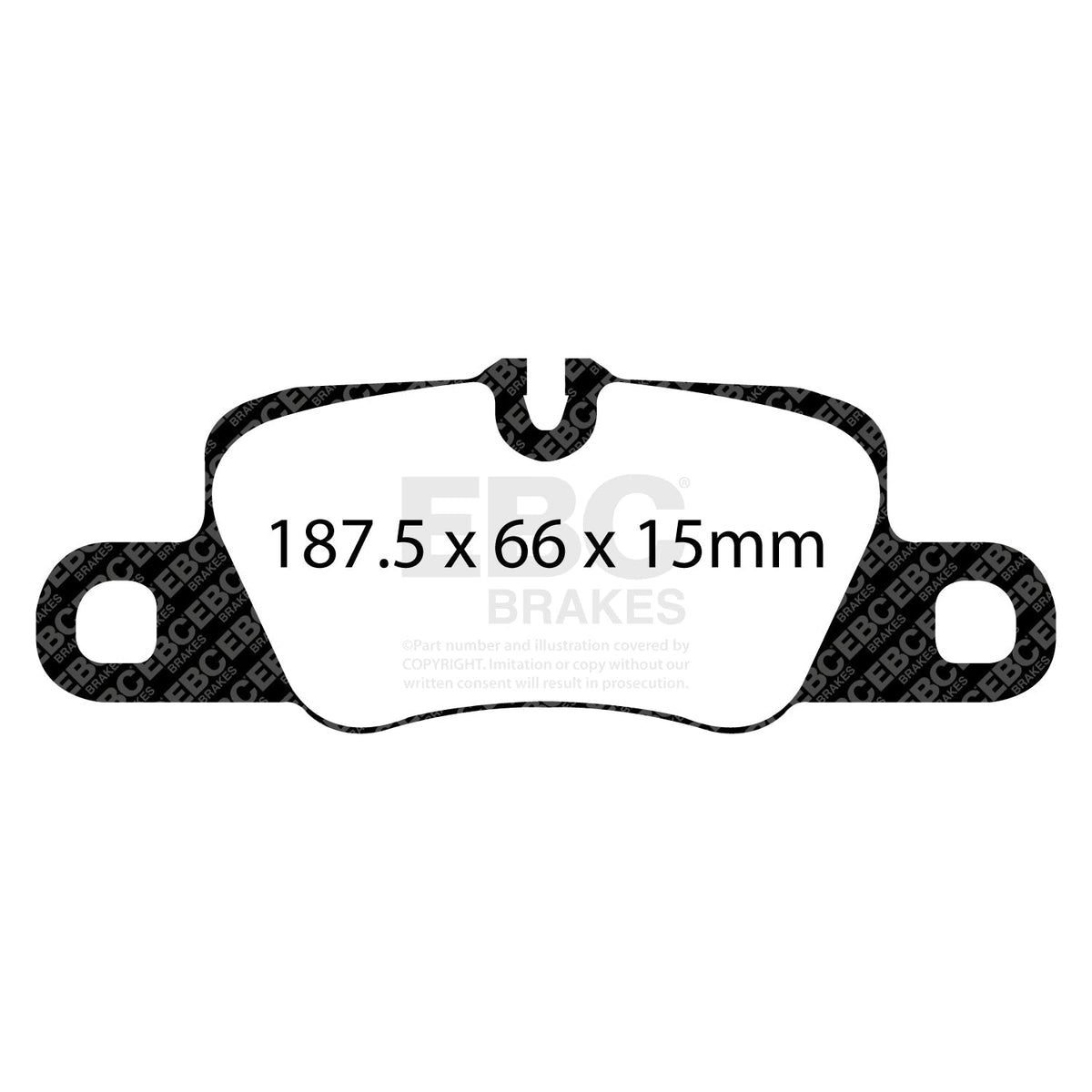 EBC RP1 Brake Pads DP81858RP1 Rear - Track Day & Fast Road