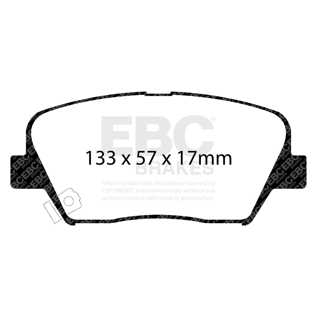 Best Aftermarket Brake Pads UK | EBC Ultimax2 OE Replacement Set DP1863