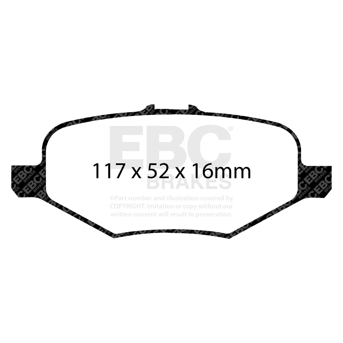 PDKR988 EBC Ultimax2 Brake Pad and Disc Kit for Porsche 991.2