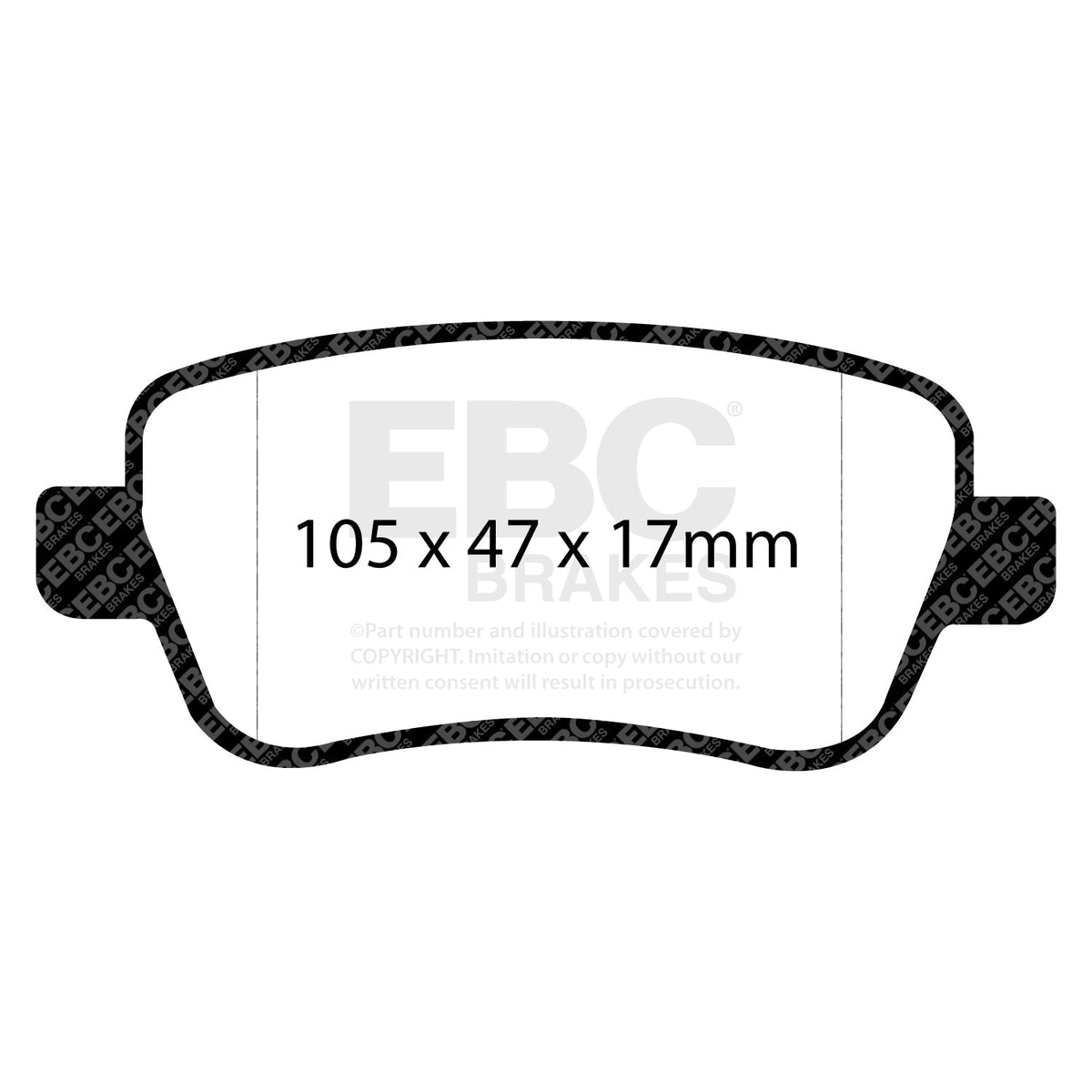 EBC Greenstuff 2000 DP21910 Brake Pads - Fast Road & Track Day