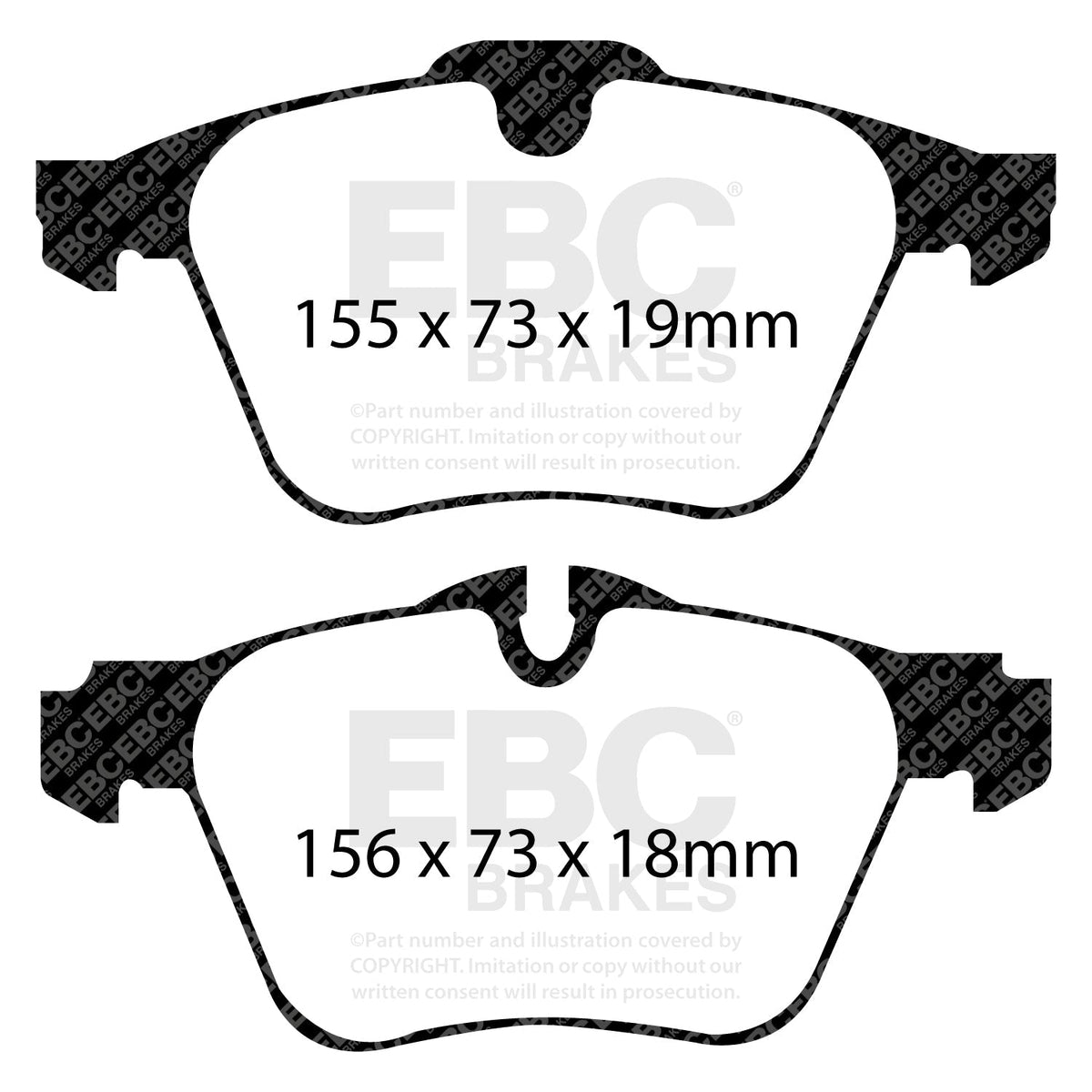Best Aftermarket EBC Redstuff 3000 Brake Pads DP31912C - Top Value Upgrade, Buy Online Today