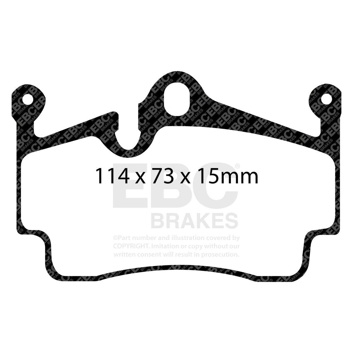 Caterham, Lotus Elise, Westfield EBC Orangestuff 9000 DP91920 Race Brake Pads