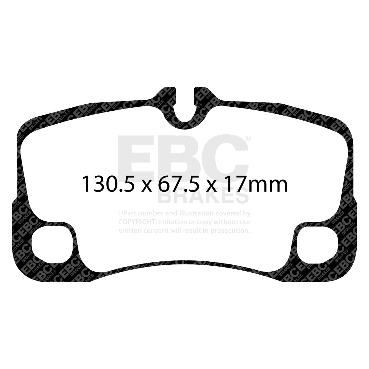 EBC RP-X Rear Brake Pads DP81930RPX for Track Day & Fast Road Use
