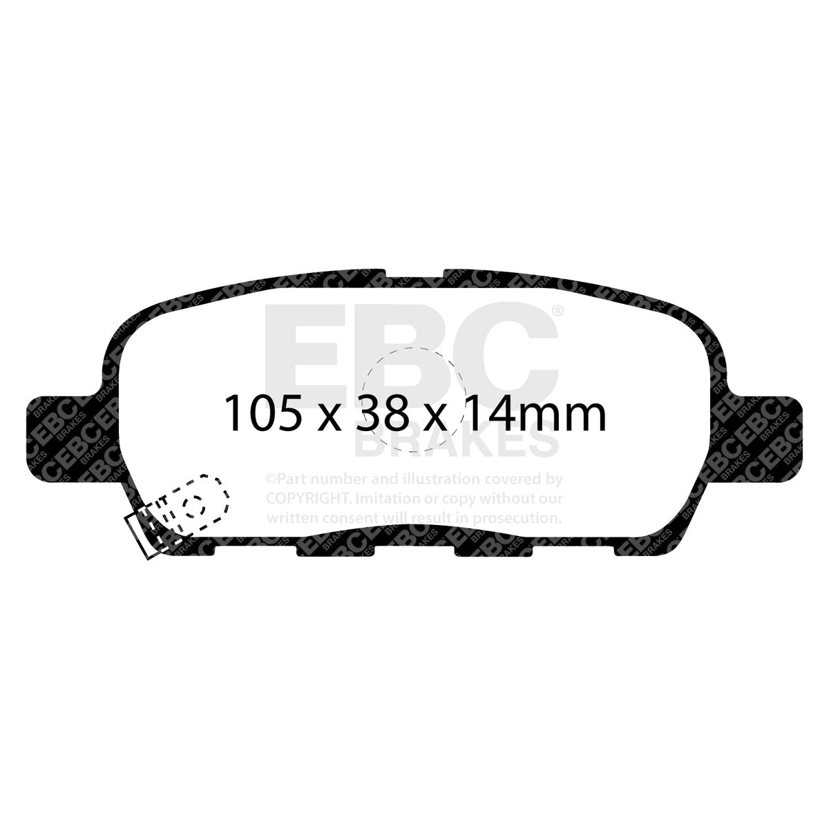 Best Aftermarket Brake Pads UK | EBC Ultimax2 OE Replacement Set DP1955