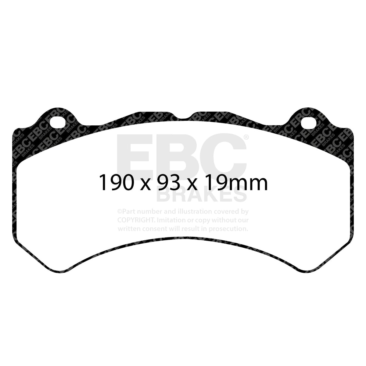 EBC P2DK006RPX 2-Piece Floating Disc & RP-X Pad Kit