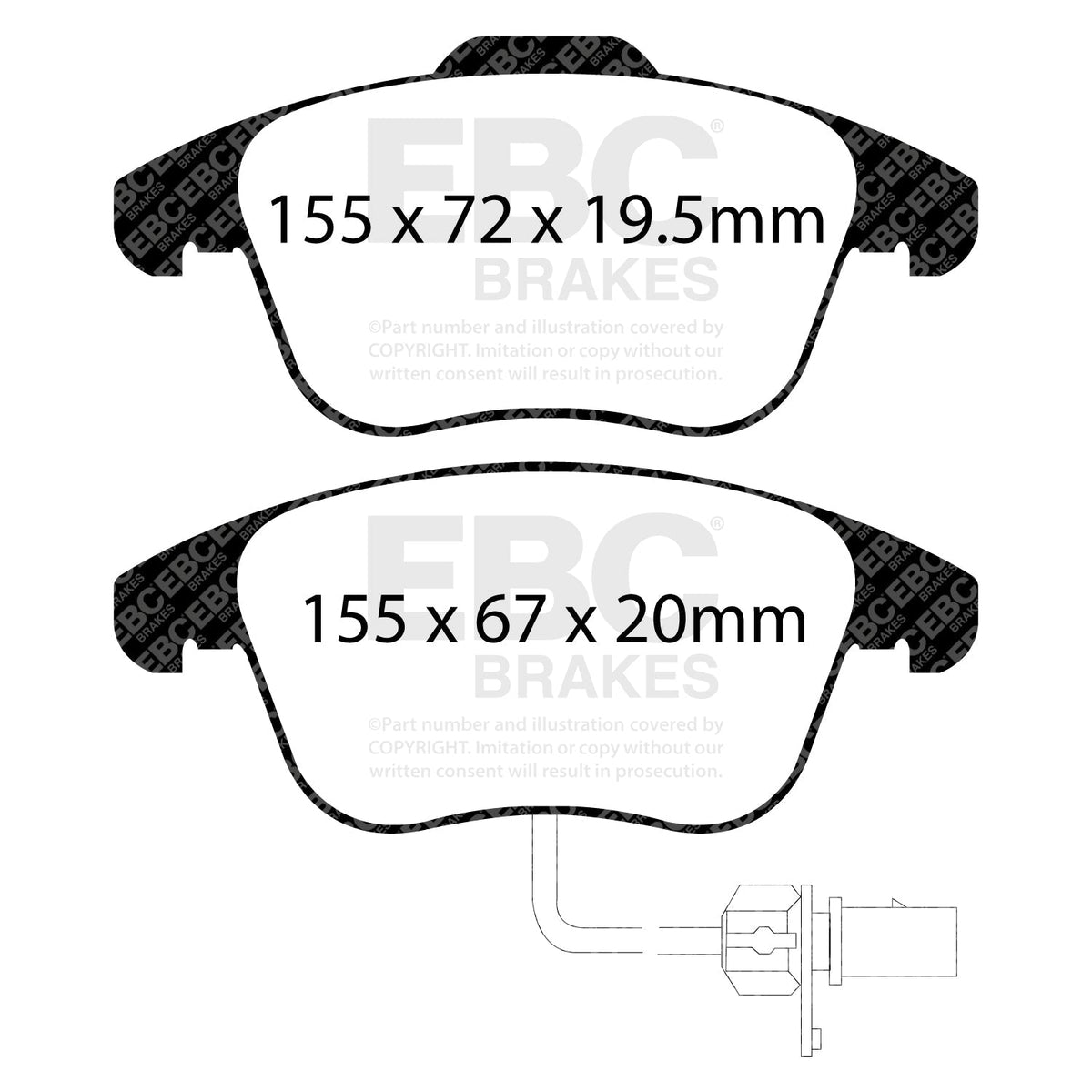 Best Aftermarket EBC Redstuff 3000 Series Brake Pads DP31998C - Top Value Upgrade for UK Fitment