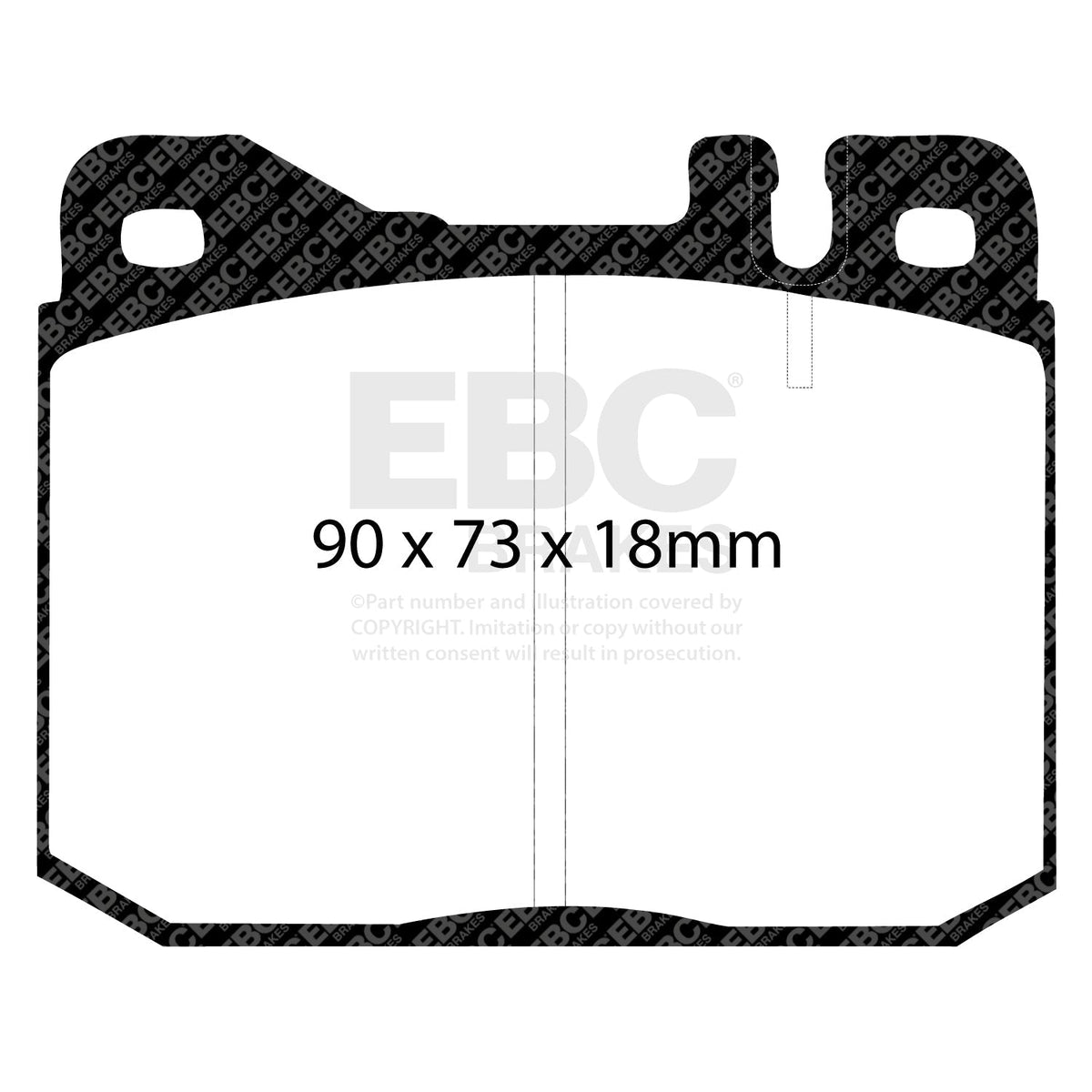 Best Aftermarket Brake Pads UK | EBC Ultimax2 OE Replacement Set DP261/2