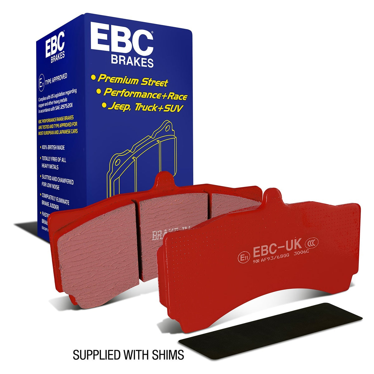 Best Aftermarket EBC Redstuff 3000 Series Brake Pads DP3006C - Top Value Upgrade for UK Fitment