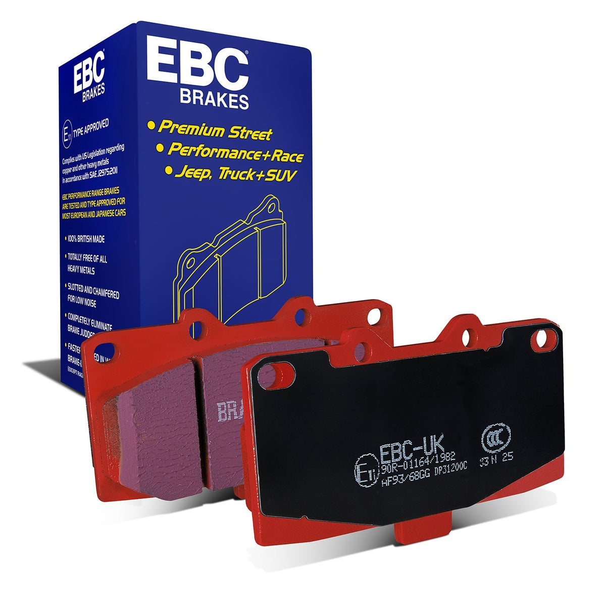 Best Aftermarket EBC Redstuff 3000 Series Brake Pads DP31200C - Top Value Upgrade for UK Fitment