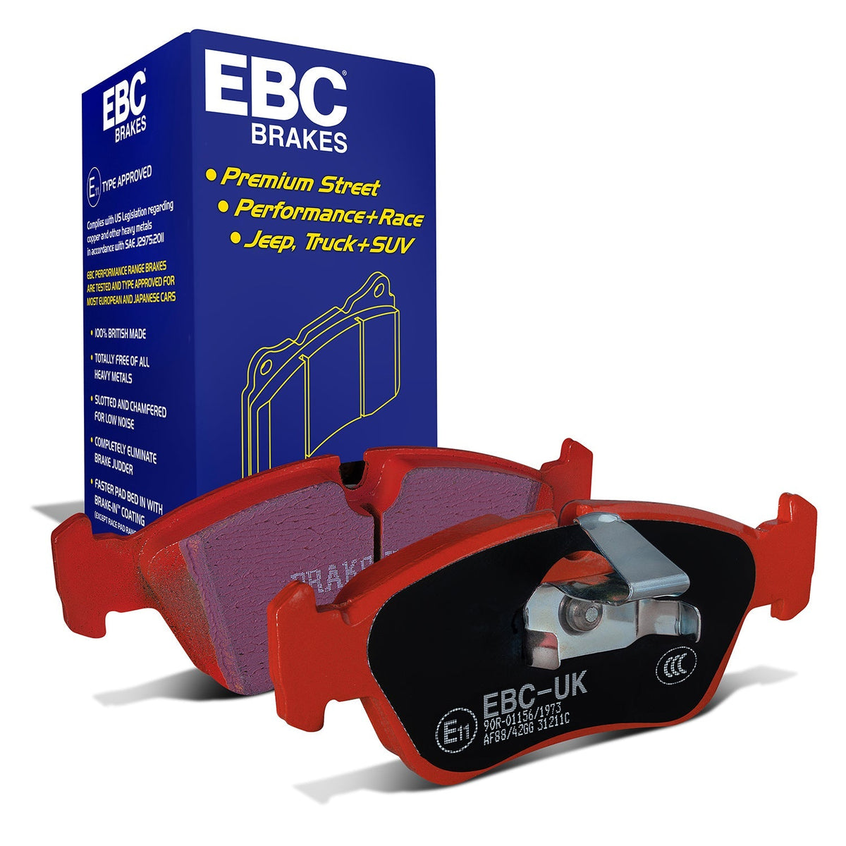 Best Aftermarket Brake Pads UK | EBC Redstuff 3000 Series DP31211C - Top Value Upgrade for Prestige Cars