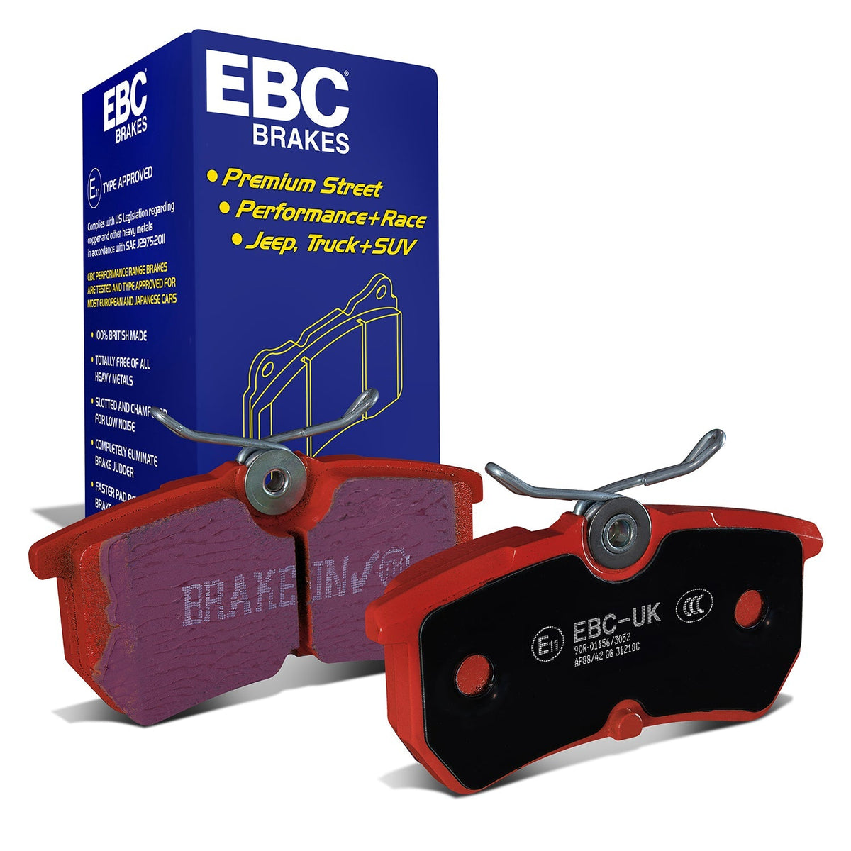 Best Aftermarket EBC Redstuff 3000 Brake Pads DP31218C - Top Value Upgrade for UK Cars