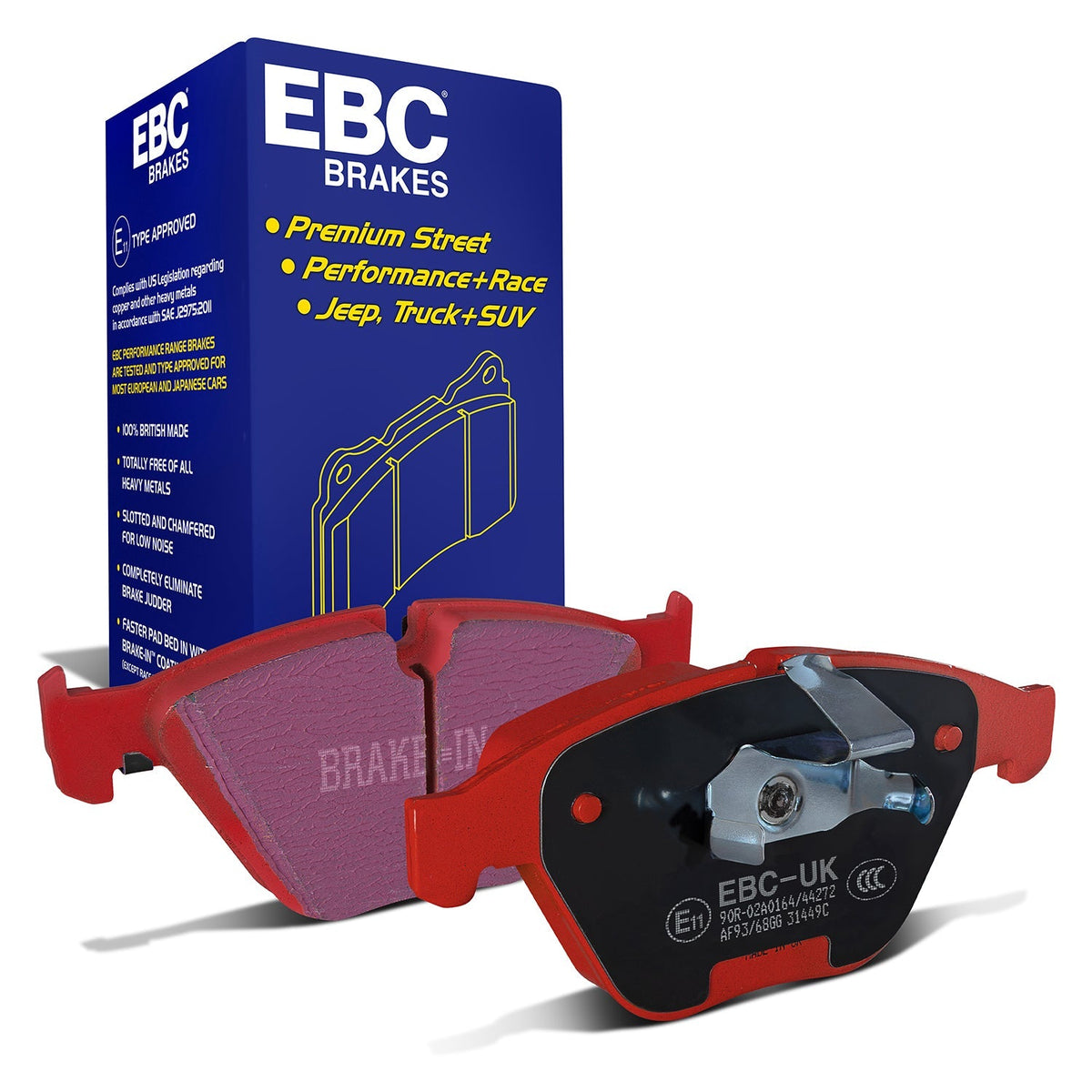 Best Aftermarket Brake Pads UK | EBC Redstuff 3000 Series DP31449C - Top Value Upgrade