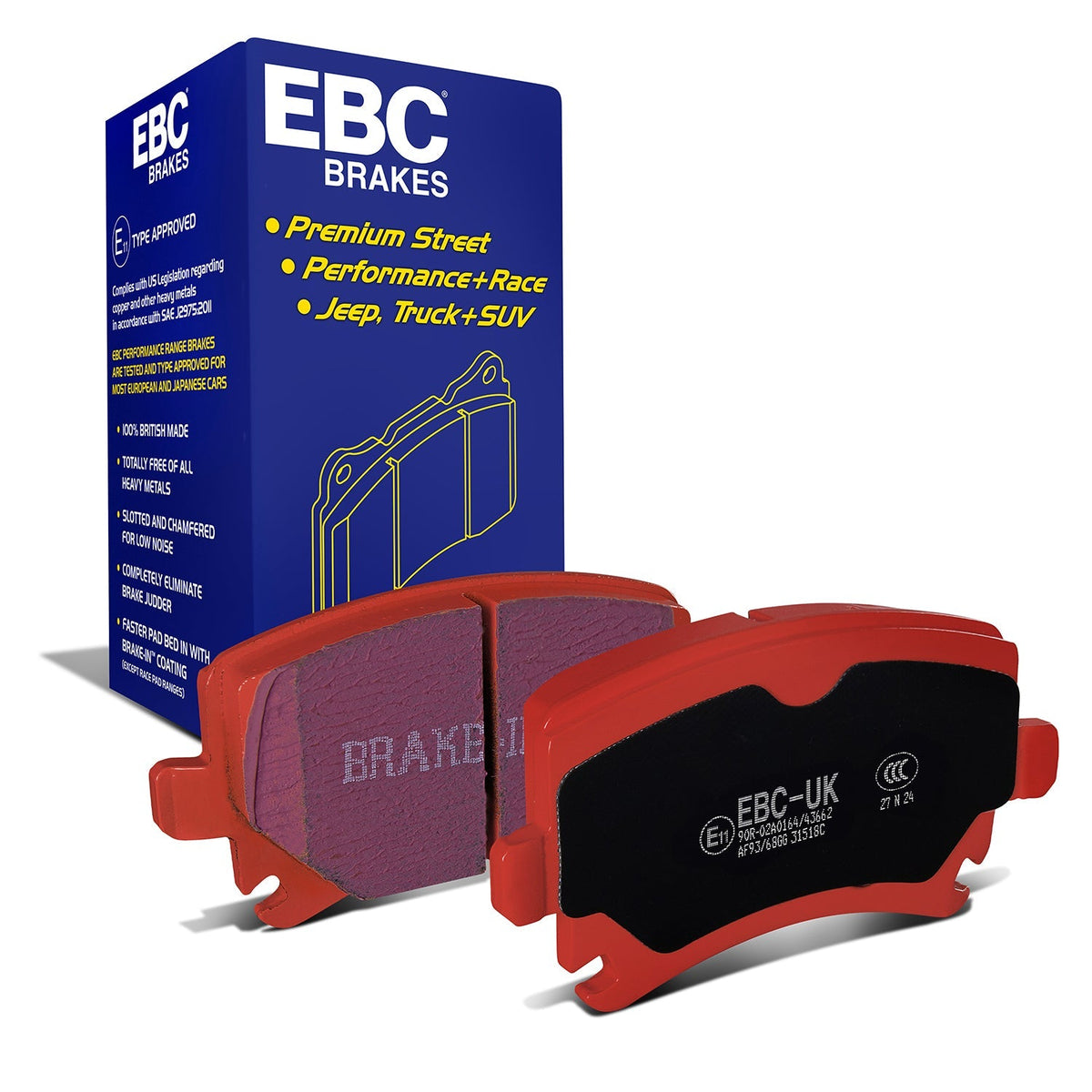 Best Aftermarket EBC Redstuff 3000 Series Brake Pads DP31518C - Top Value Upgrade for UK Cars