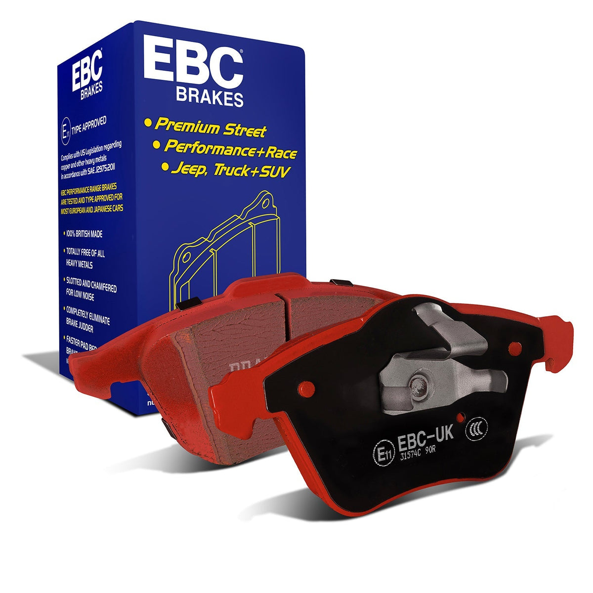 Best Aftermarket EBC Redstuff 3000 Series Brake Pads DP31574C - Top Value Upgrade for UK Fitment