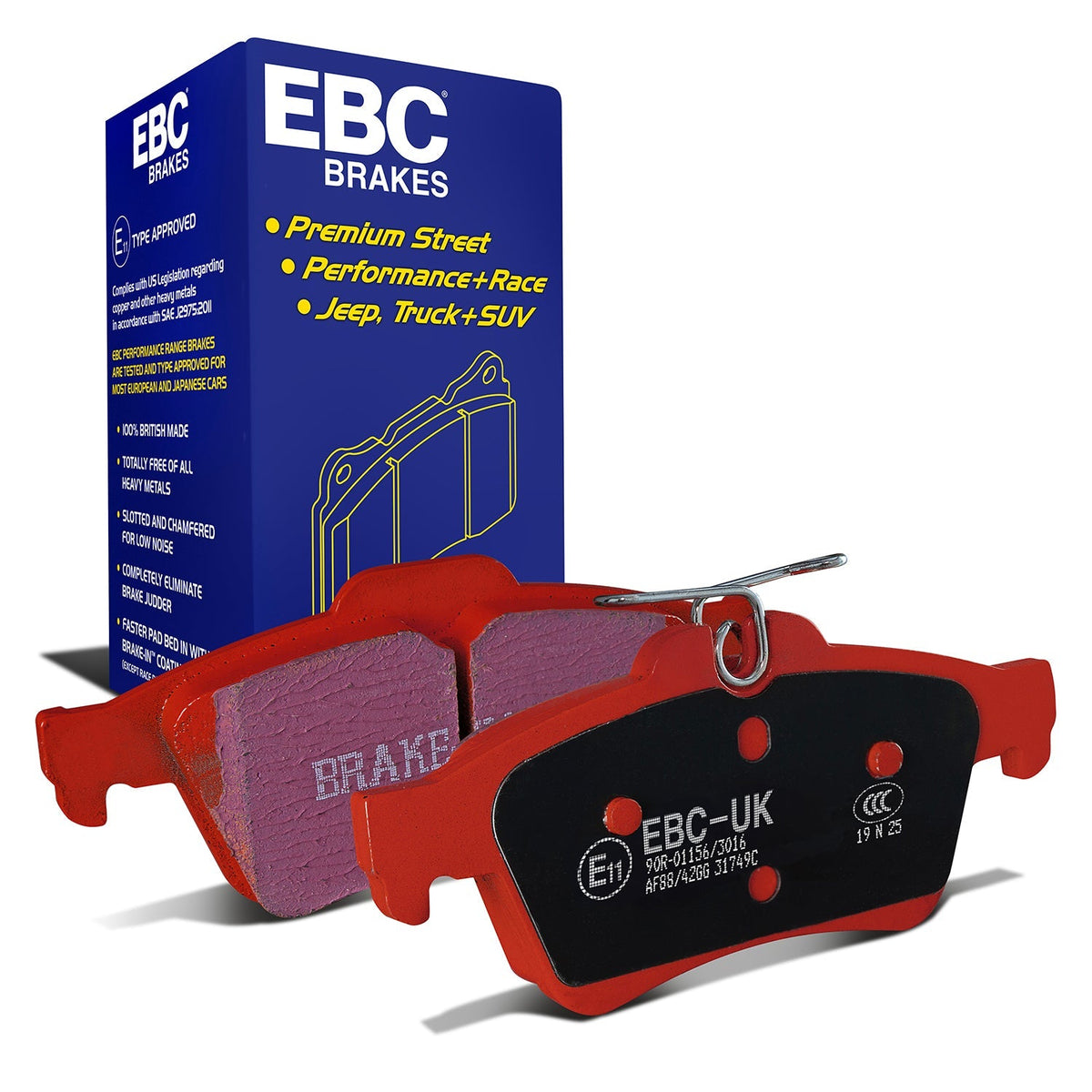 Best Aftermarket Brake Pads UK | EBC Redstuff 3000 Series DP31749C - Top Value Upgrade