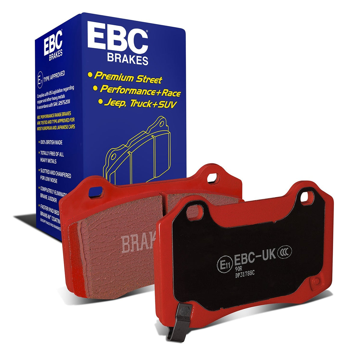 Best Aftermarket EBC Redstuff 3000 Series Brake Pads DP31788C - Top Value Upgrade for UK Fitment