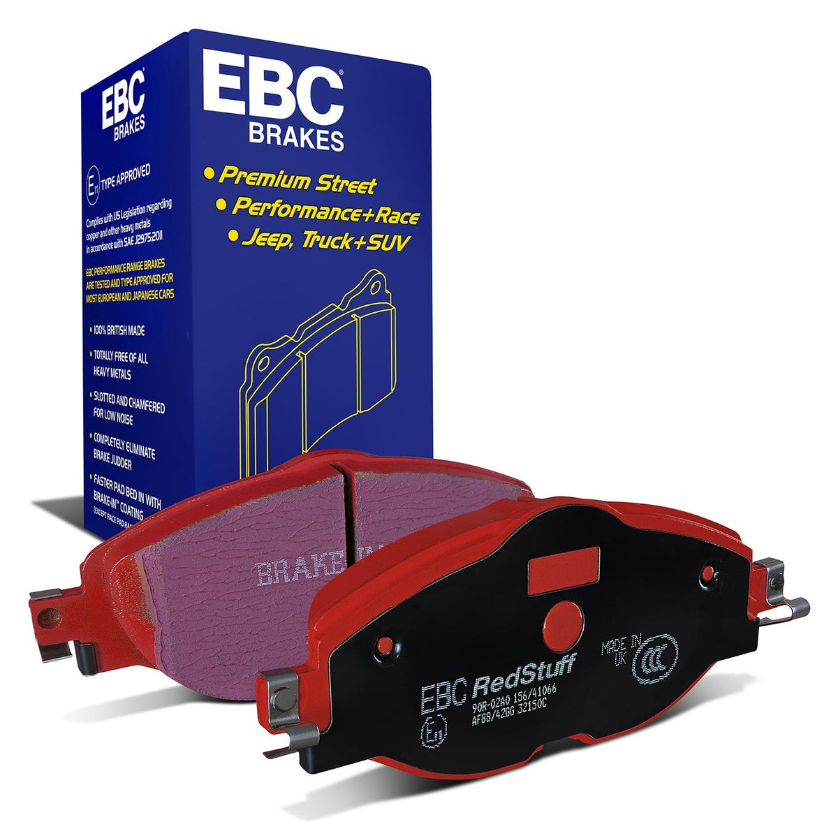 Best Aftermarket EBC Redstuff 3000 Series Brake Pads DP32150C - Top Value Upgrade for UK Fitment
