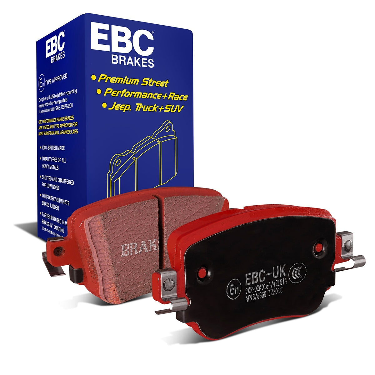 Best Aftermarket EBC Redstuff 3000 Brake Pads DP32201C - Top Value Upgrade, Buy Online Today