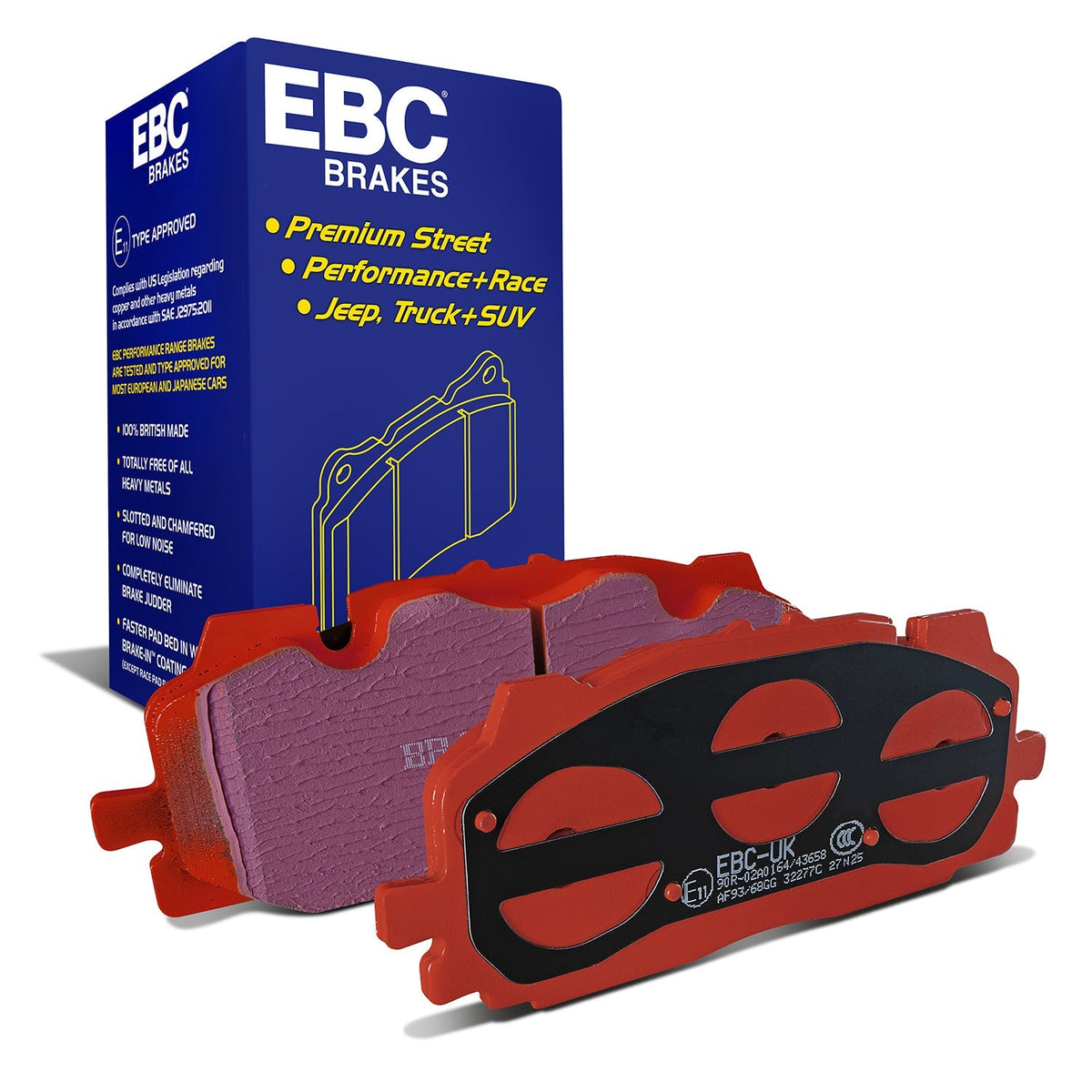 Best Aftermarket EBC Redstuff 3000 Brake Pads DP32277C - Top Value Upgrade for UK Fitment