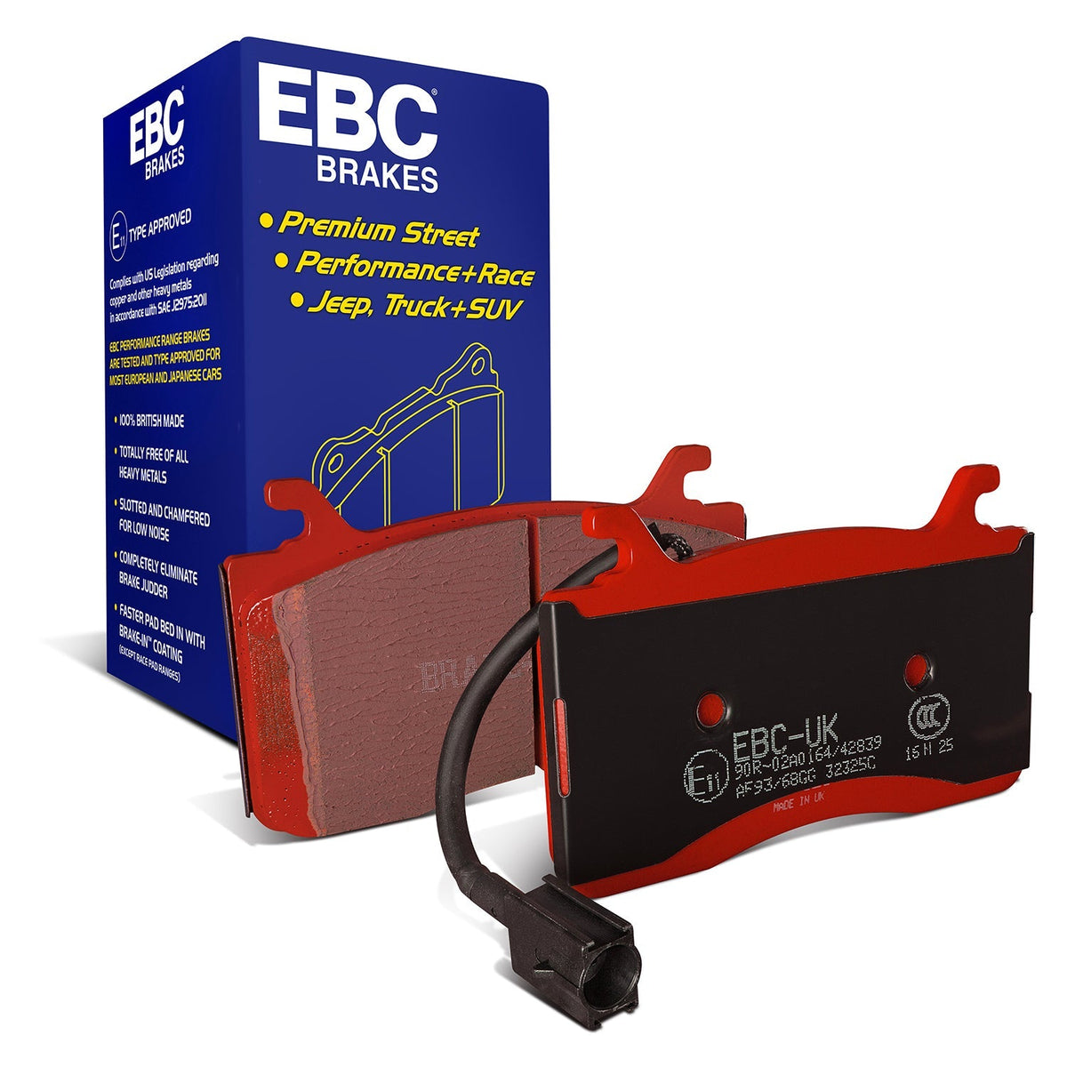 Best Aftermarket EBC Redstuff 3000 Series Brake Pads DP32325C - Top Value Upgrade for UK Fitment