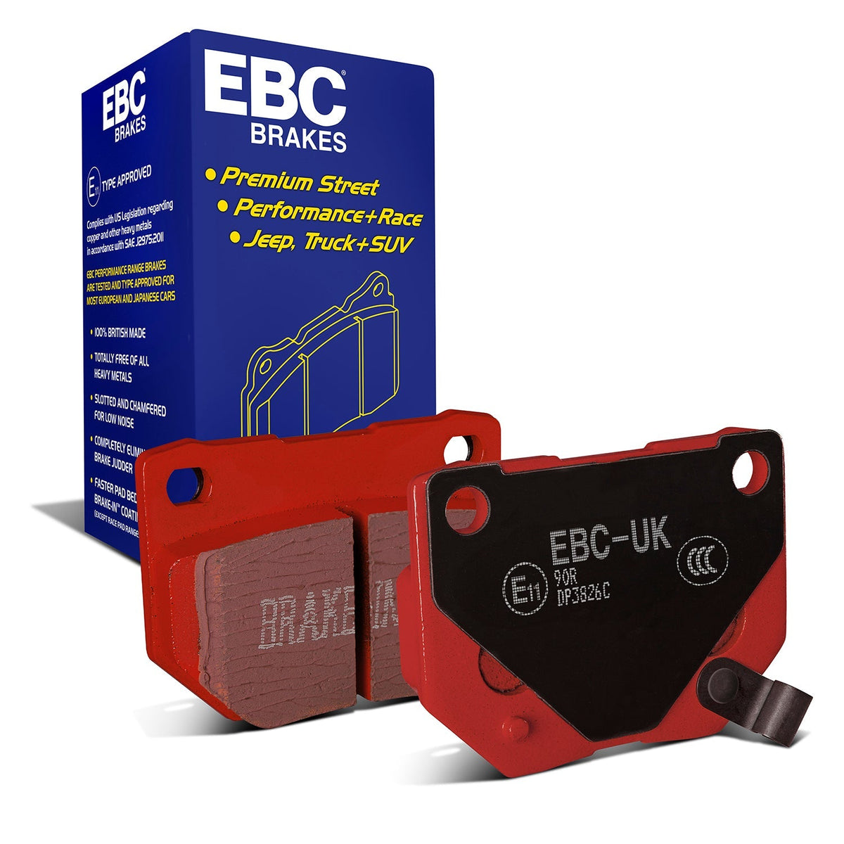 Best Aftermarket EBC Redstuff 3000 Brake Pads DP3826C - Top Value Upgrade, Affordable UK Fitment