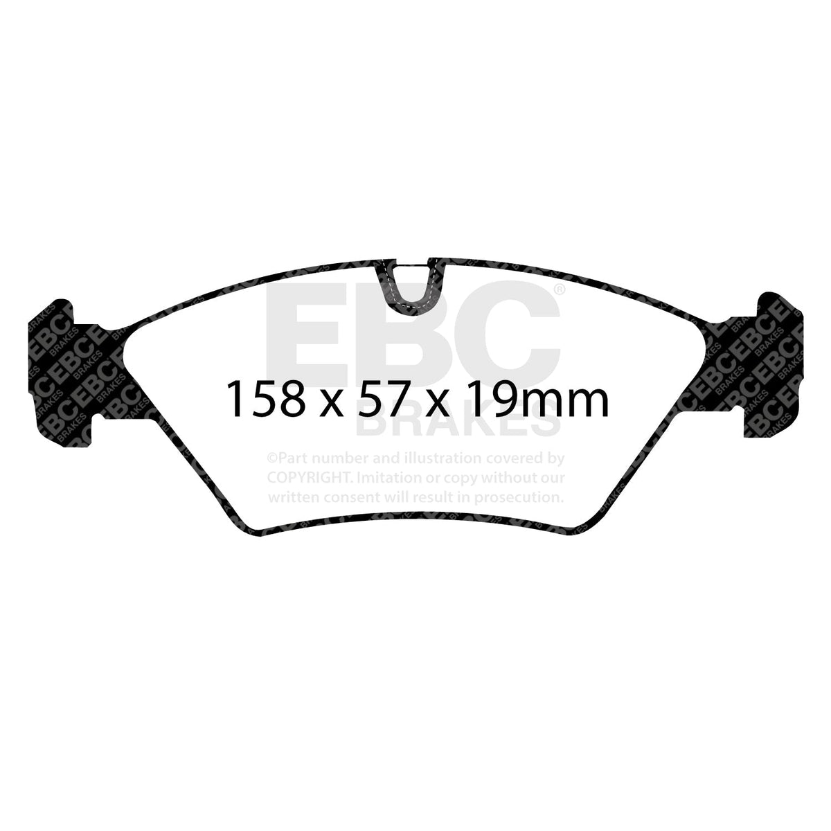 EBC RP-X Track Brake Pads DP8414RPX - Fast Road & Track Day Use