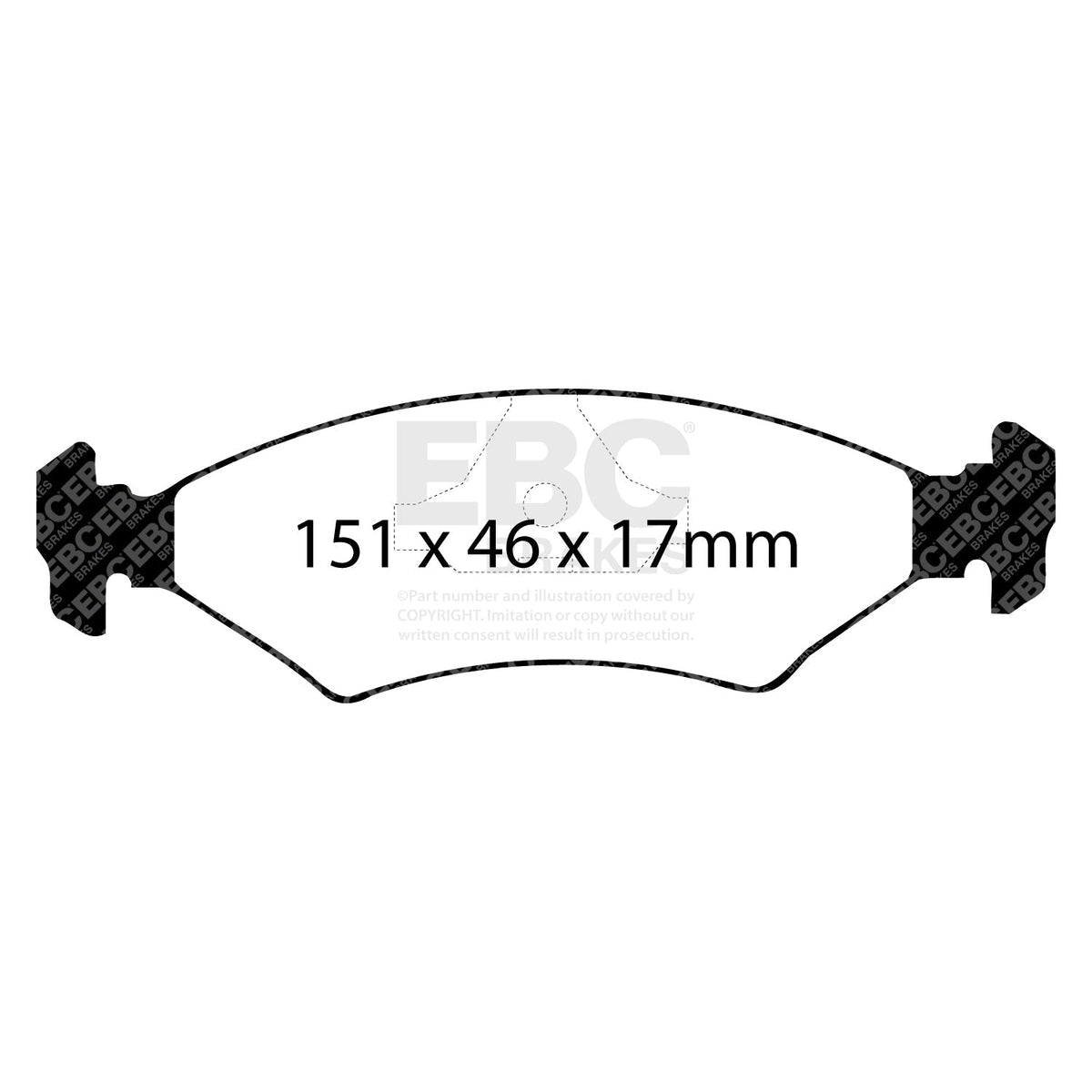 Best Aftermarket EBC Redstuff 3000 Brake Pads DP3415C - Top Value Upgrade, Buy Online Today
