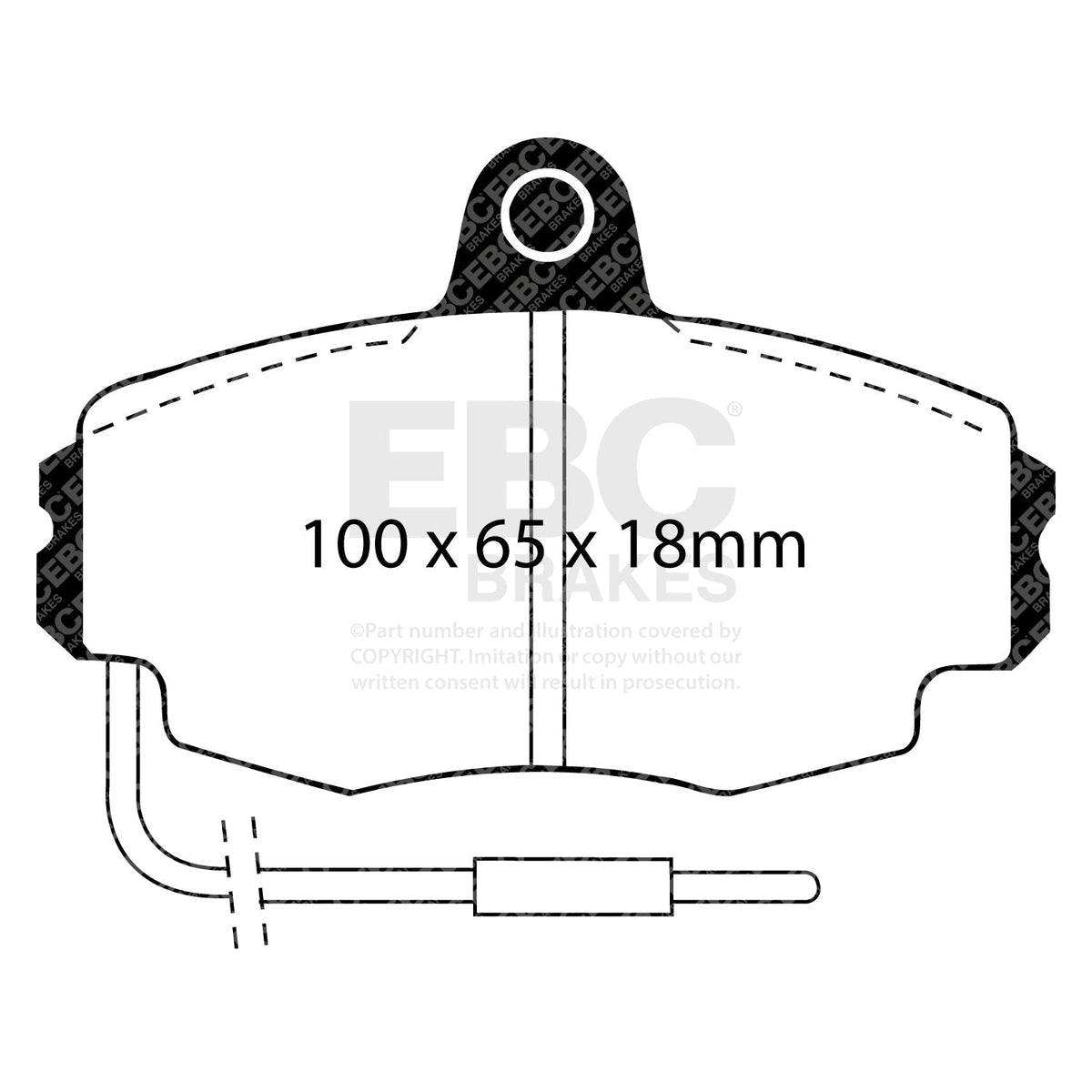 EBC PD11KF900 Brake Kit for VW Passat B6 2.0 TDI