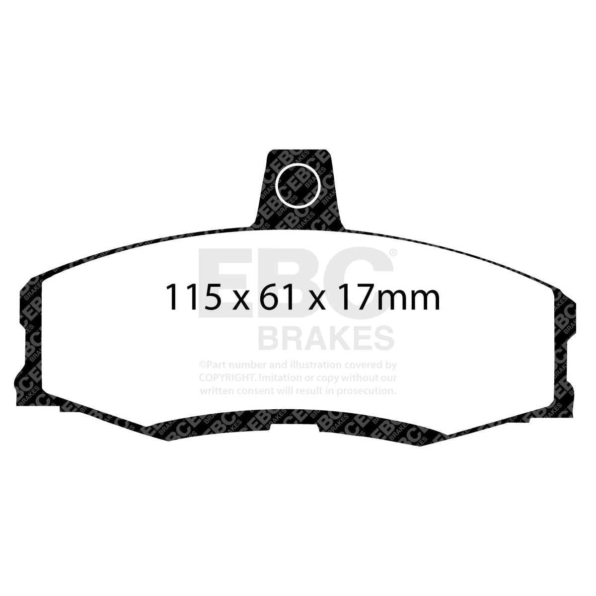 EBC Ultimax2 OE Replacement Brake Pad Set DP438 - Best Aftermarket Value Upgrade for UK Cars