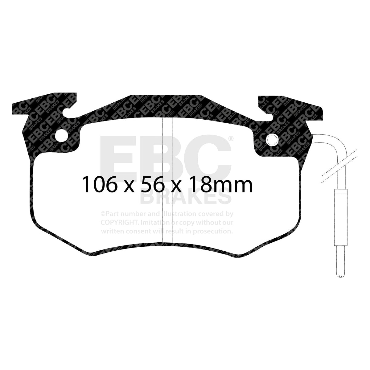 Best Aftermarket Brake Pads UK | EBC Ultimax2 OE Replacement Set DP489