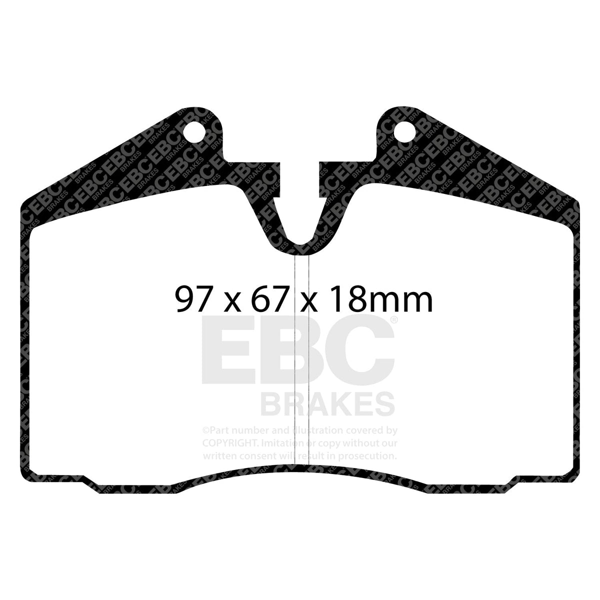 Best Aftermarket EBC Redstuff 3000 Series Brake Pads DP3612C - Top Value Upgrade for UK Fitment