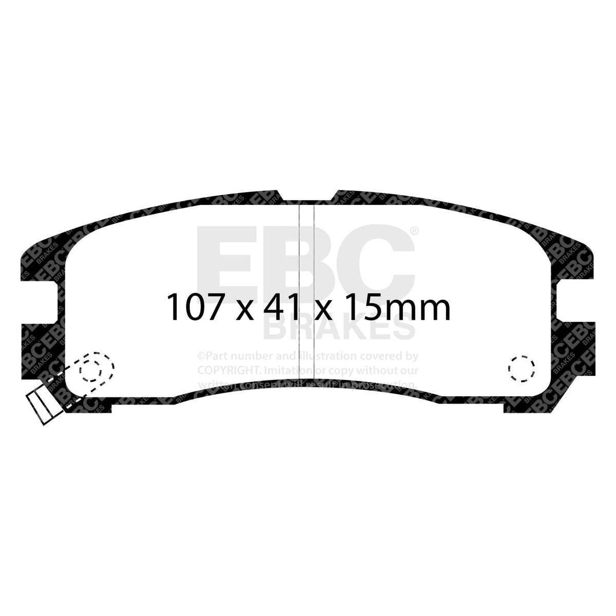 EBC PD13KR156 Brake Pad & Disc Kit for Fast Road Use