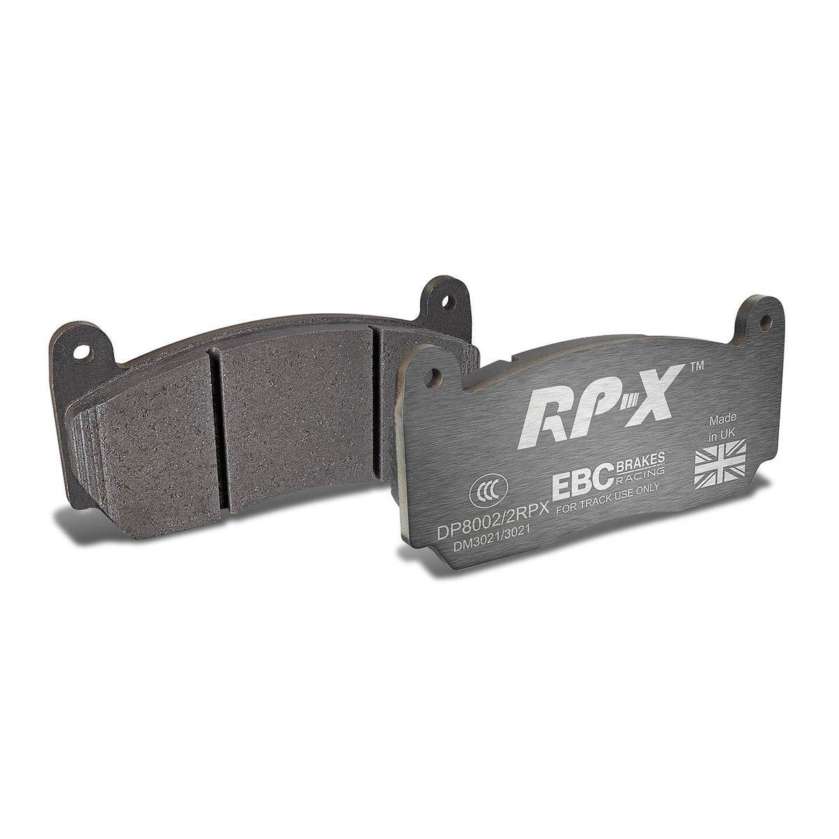 EBC RP-X Track Brake Pads DP8002/2RPX for Fast Road & Track Day Use