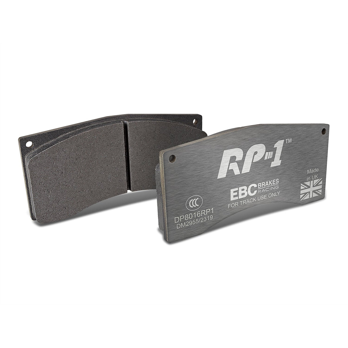 AP Racing CP5846 CP6070D49 front - EBC RP1 track pads DP8016RP1