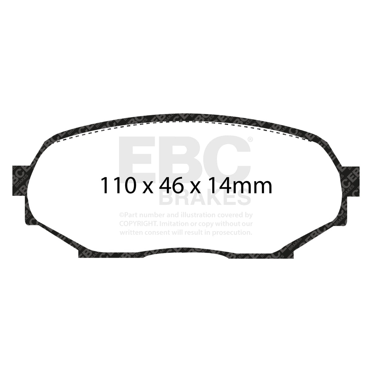 EBC RP-X Track Brake Pads DP8802RPX - Best Aftermarket Race Pads, Top Value Upgrade, Buy Online Today