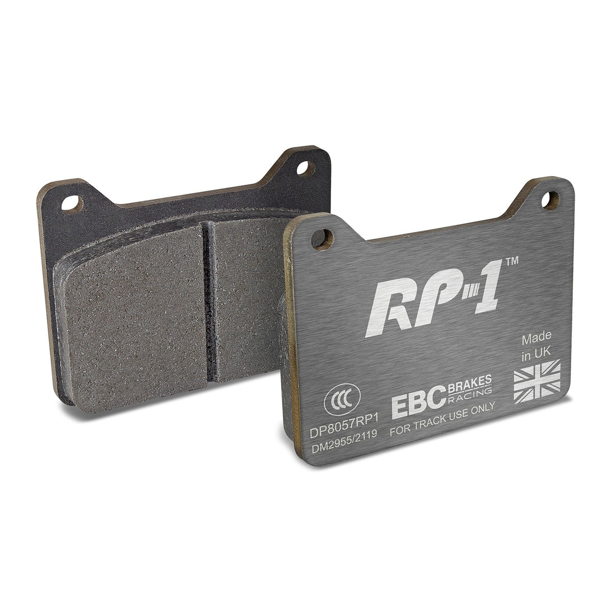EBC RP-1 Track Brake Pads DP8057RP1 - Best Aftermarket Race Pads, Top Value Upgrade, Buy Online Today
