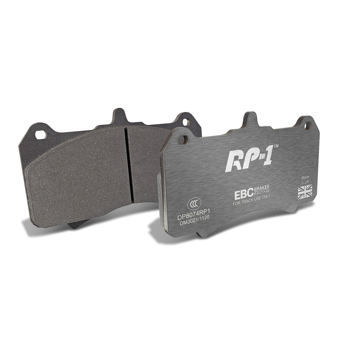 AP Racing CP7555 CP7555D70 front EBC RP1 track brake pads DP8074RP1