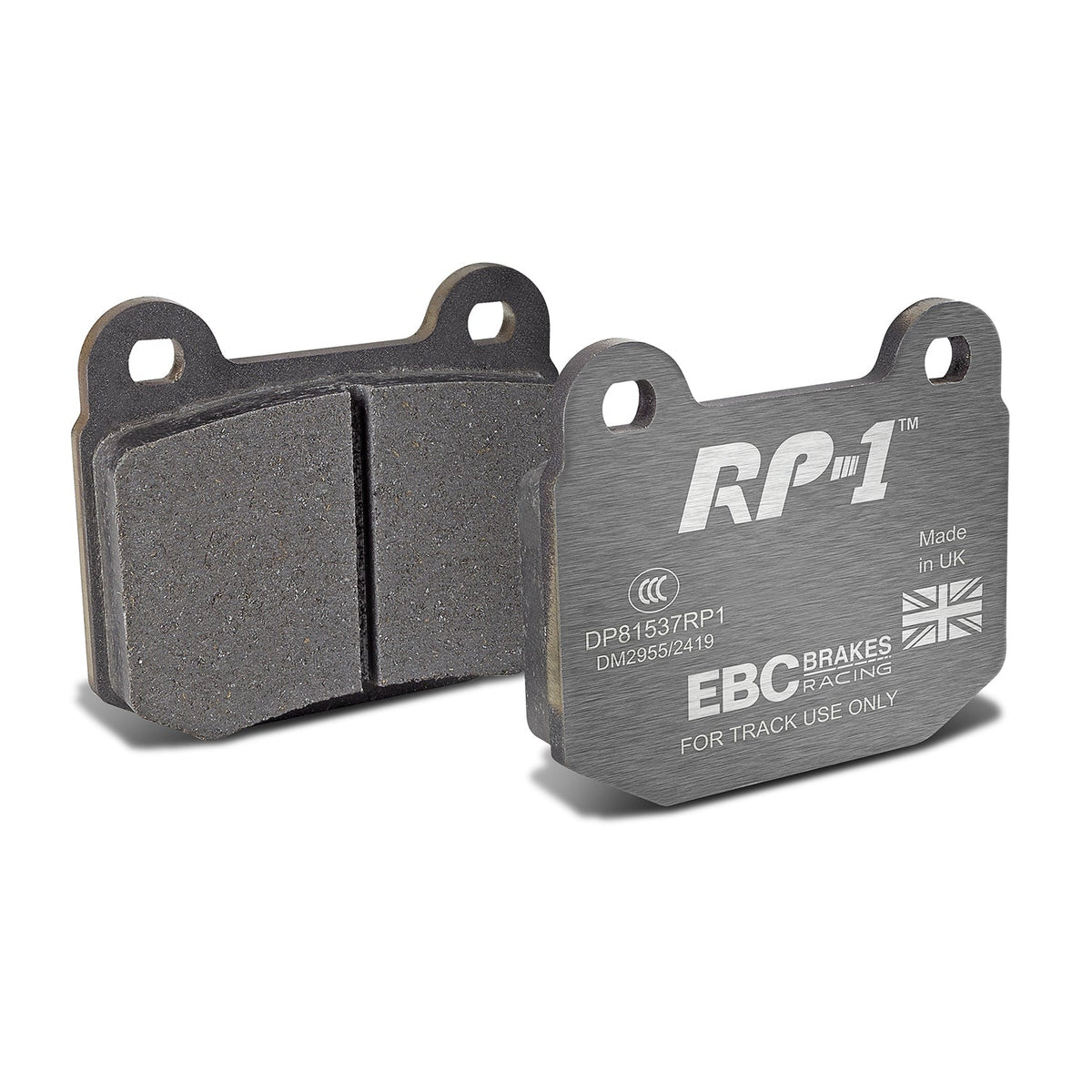 Hi-Spec Ultralite 4 front EBC RP1 track brake pads DP81537RP1