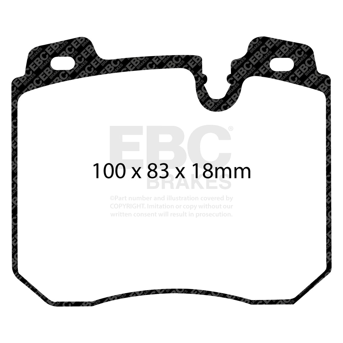 EBC Ultimax2 Brake Pad Set DP886 - Best Aftermarket Upgrade, Top Value OE Replacement, Buy Online Today