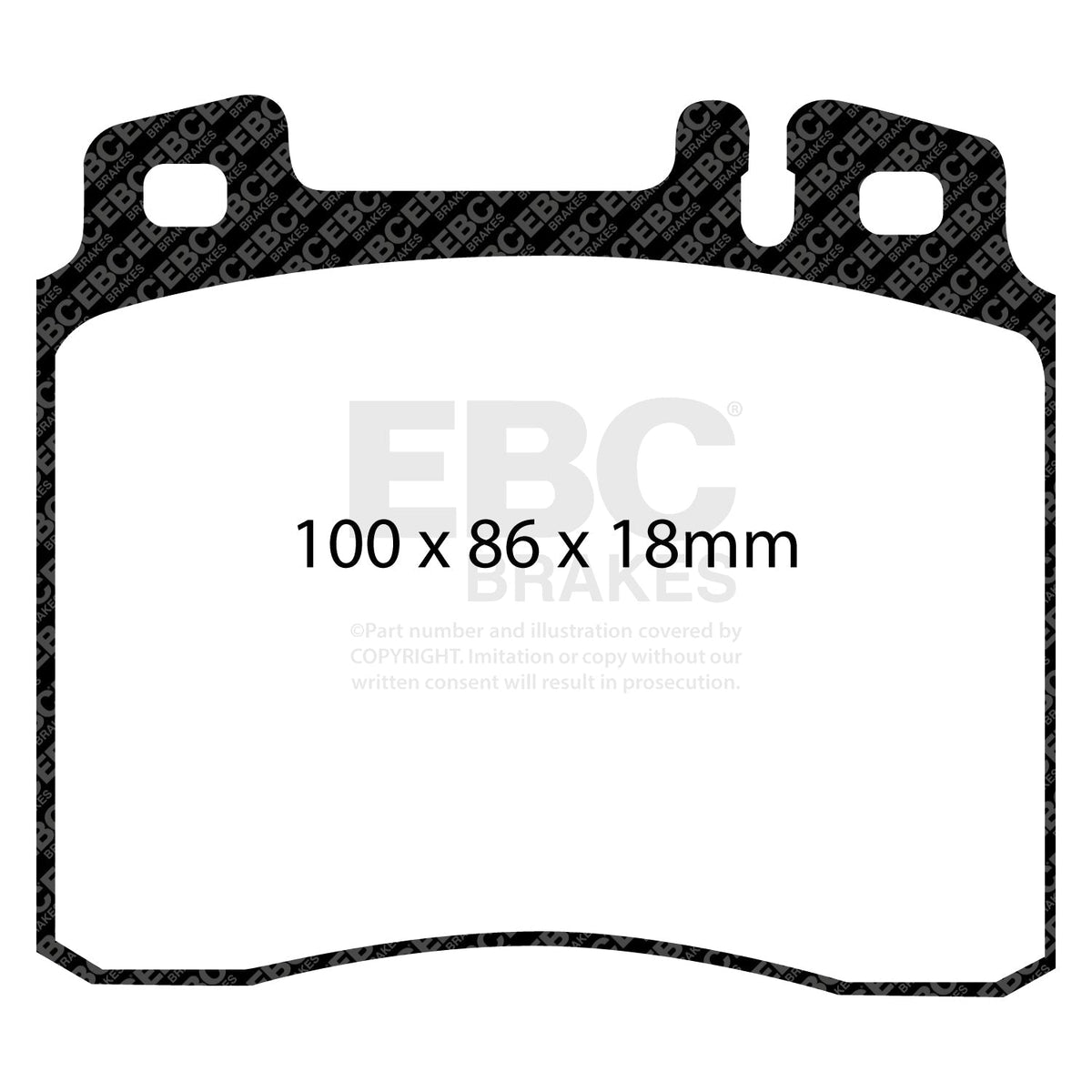 EBC Brakes PDKF1212 Brake Pad and Disc Kit